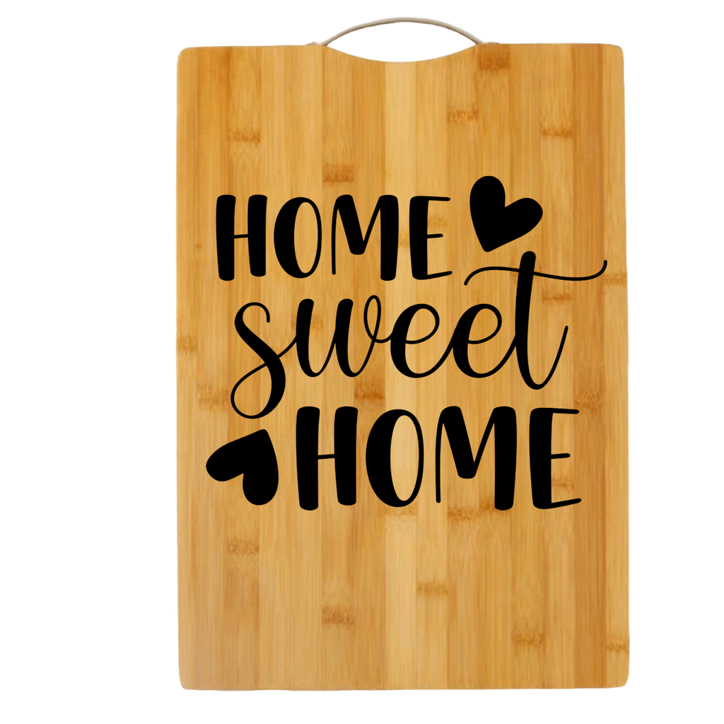 Home Sweet Home | cutting board | bamboo charcuterie board cheese | cheese board