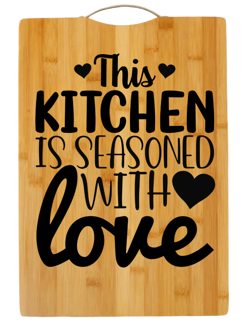 This Kitchen Is Seasoned With Love | cutting board | charcuterie board cheese | cheese board