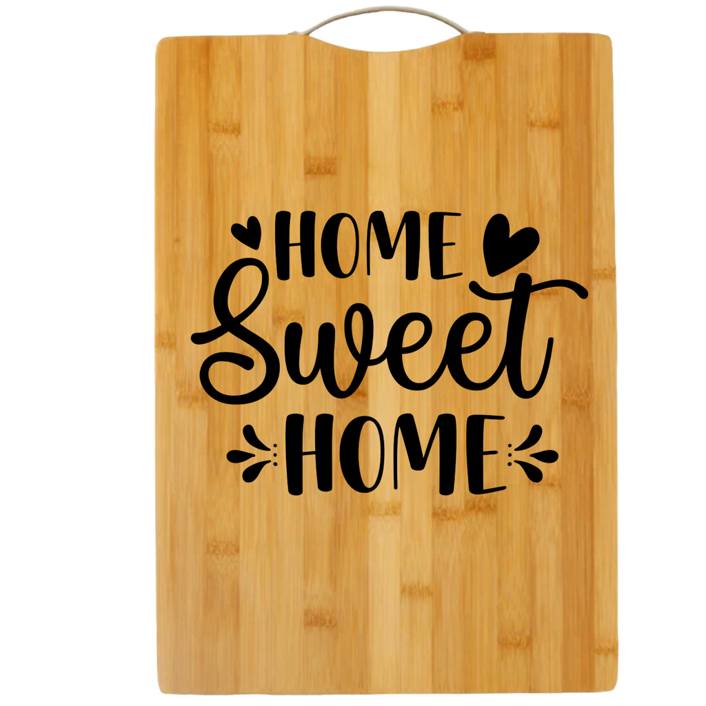 Home Sweet Home | cutting board | bamboo charcuterie board cheese | cheese board