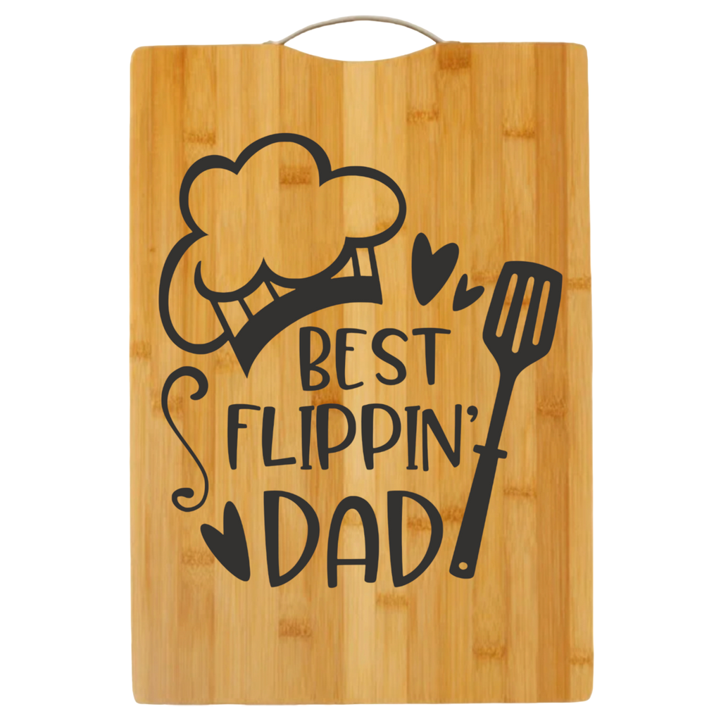 Best Flipping Dad | cutting board | bamboo charcuterie board cheese | cheese board