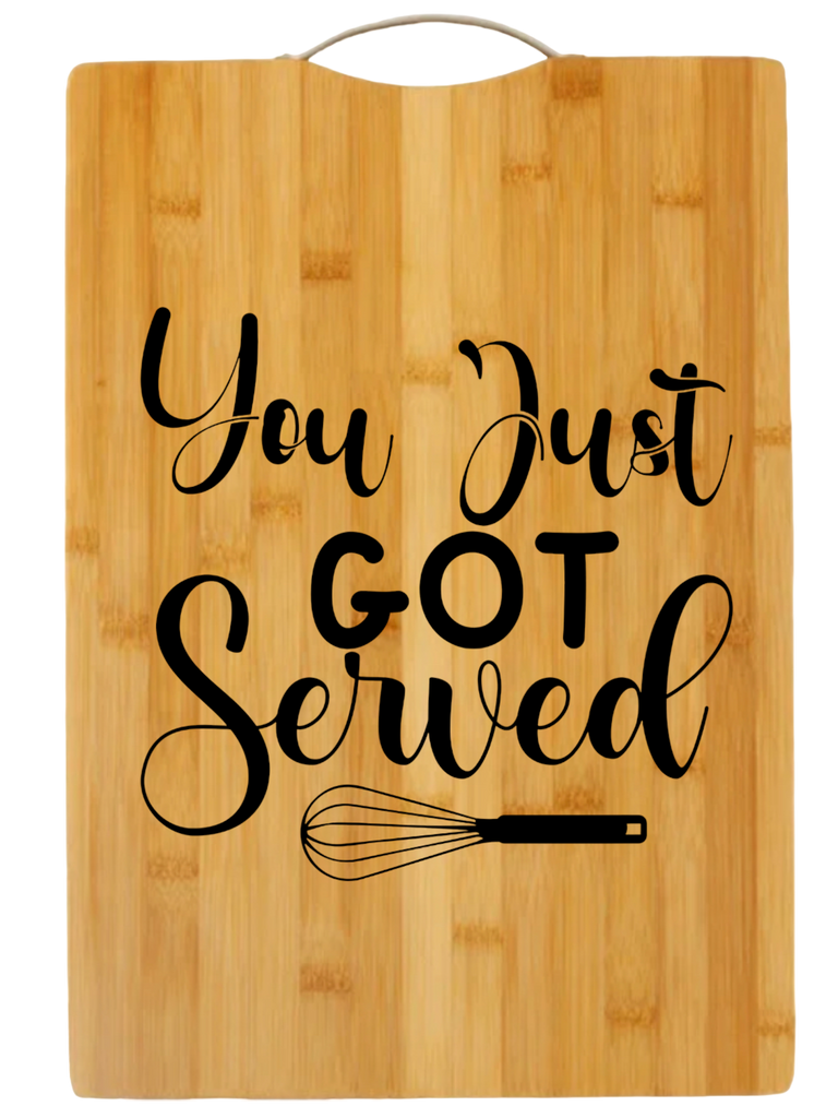 You Just Got Served | cutting board | charcuterie board cheese | cheese board