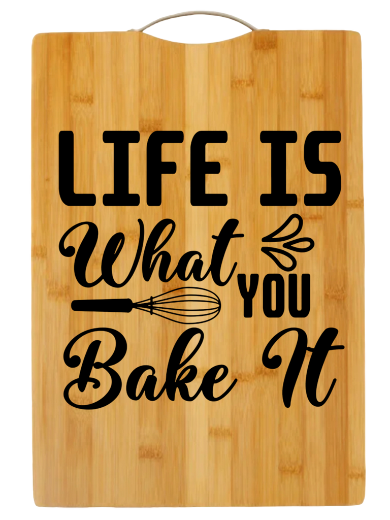 Life Is What You Bake It | cutting board | charcuterie board cheese | cheese board