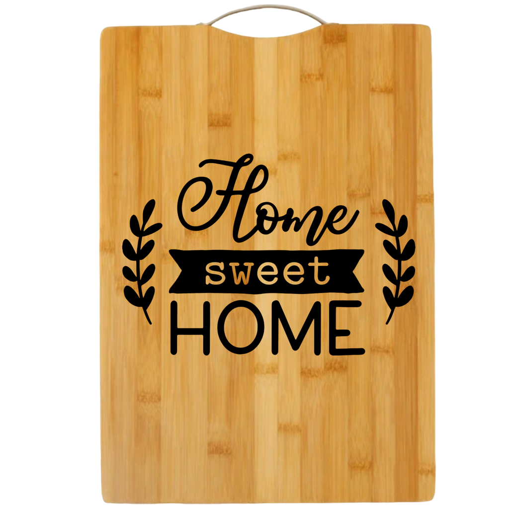 Home Sweet Home | cutting board | bamboo charcuterie board cheese | cheese board