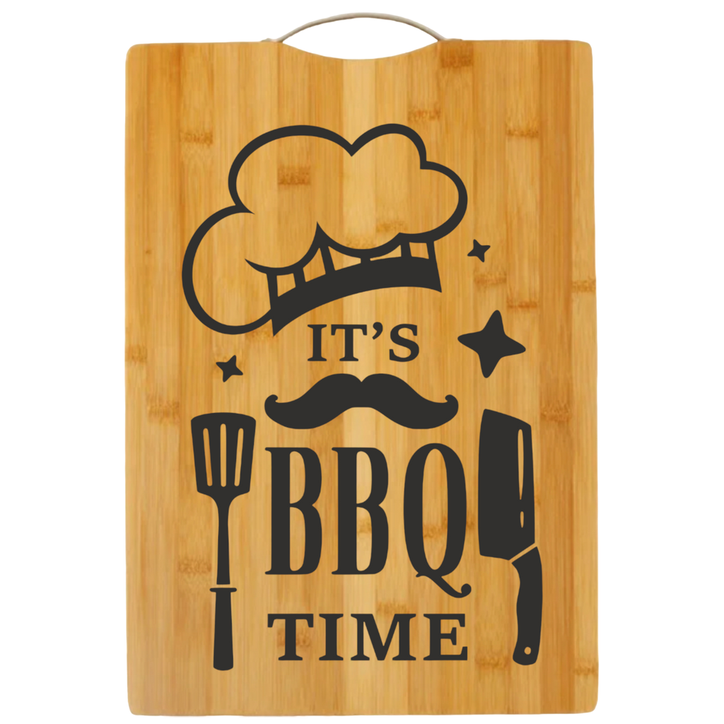 It's BBQ Time | cutting board | bamboo charcuterie board cheese | cheese board