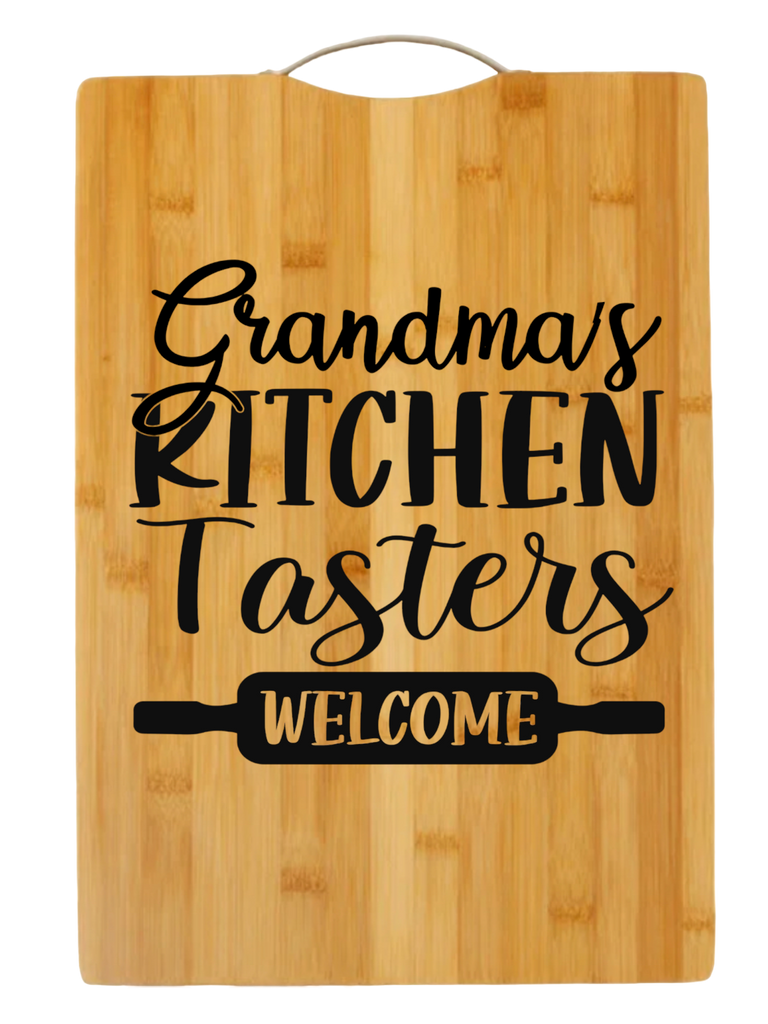 Grandmas Kitchen Tasters Welcome | cutting board | charcuterie board cheese | cheese board