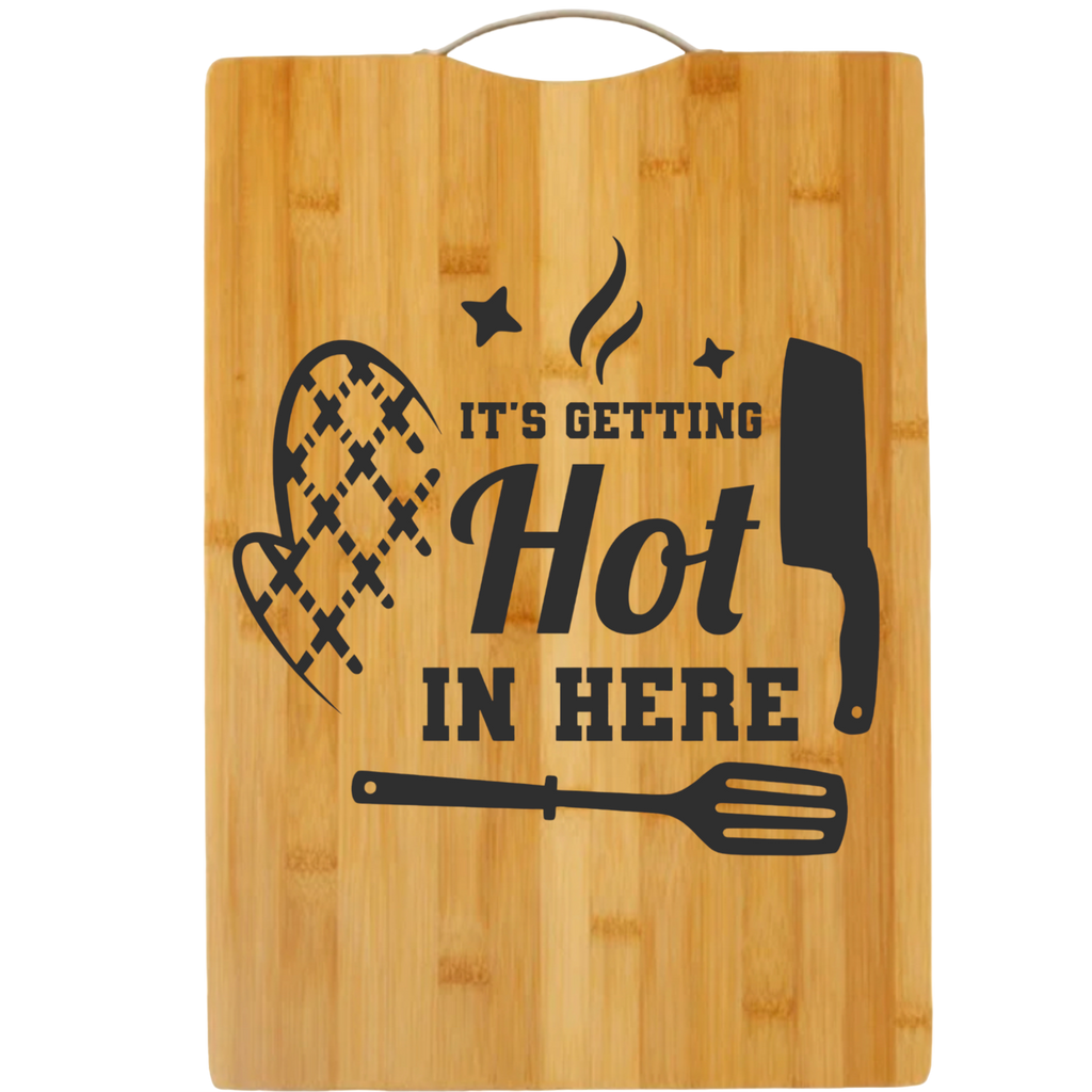 It's Getting Hot In Here | cutting board | bamboo charcuterie board cheese | cheese board