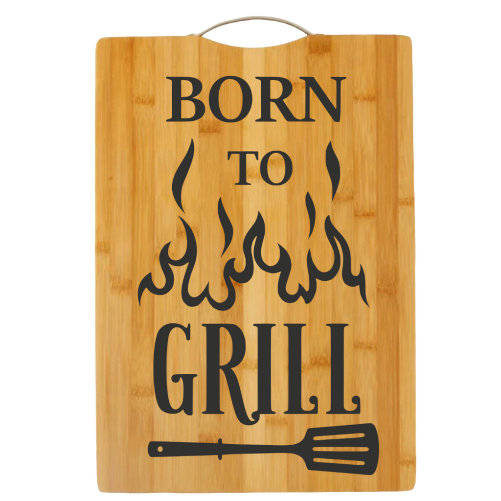 Born to Grill | cutting board | bamboo charcuterie board cheese | cheese board