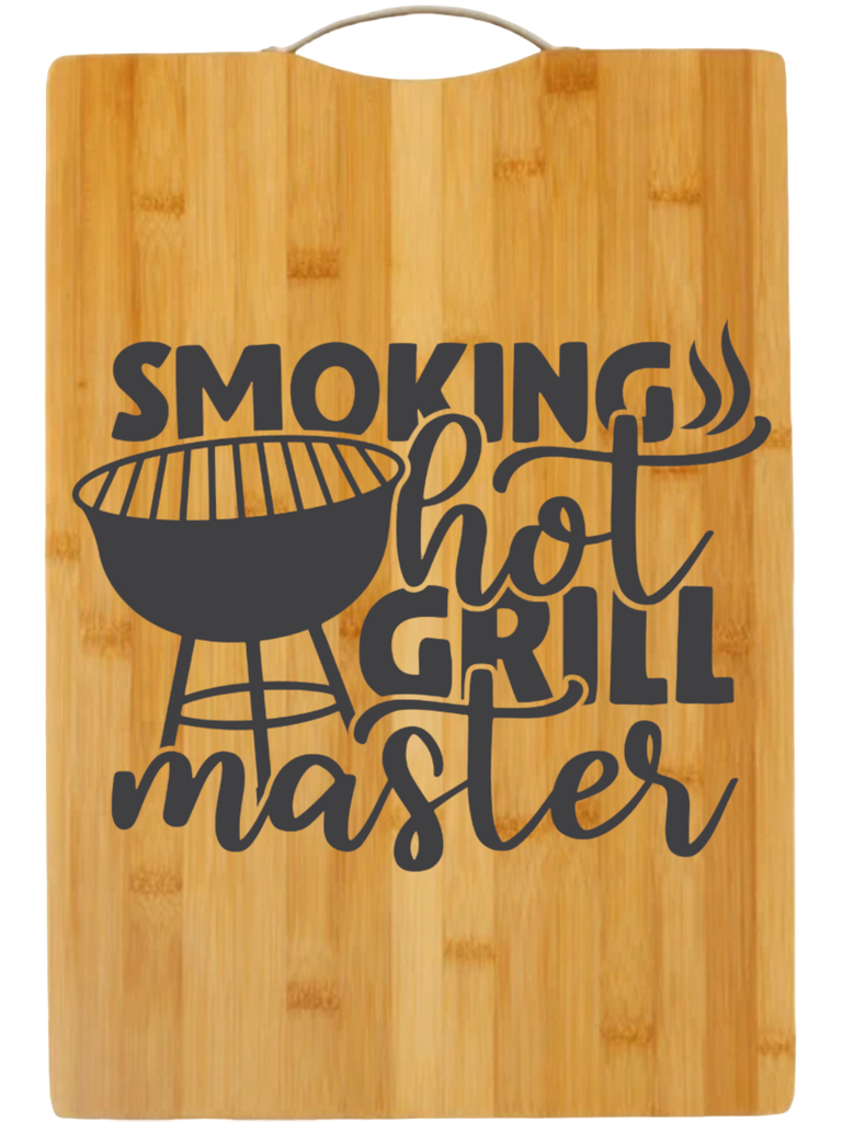 Smoking Hot Grill Master | cutting board | charcuterie board cheese | cheese board