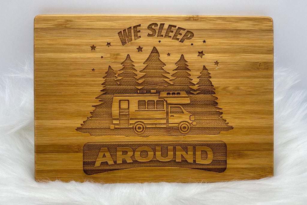 We Sleep Around - Cutting Board