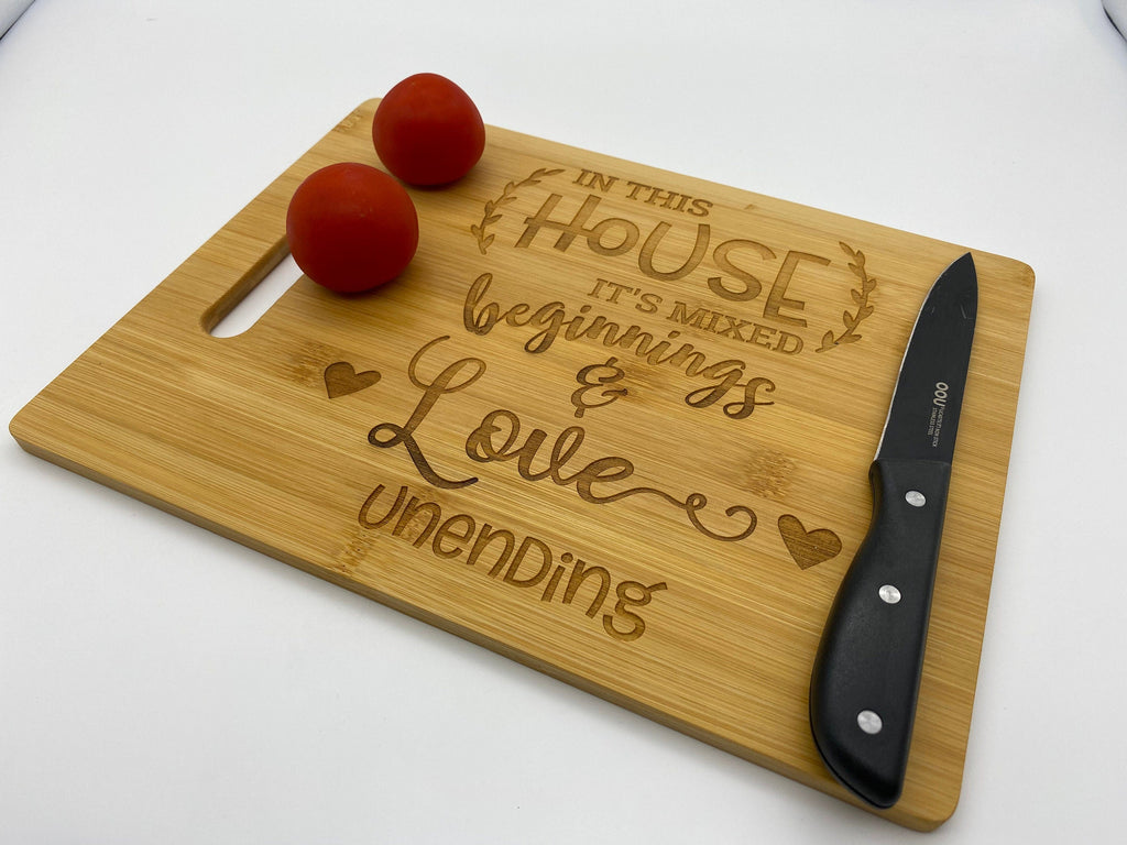 In this House - Beginnings & Endings - Unending - Cutting Board