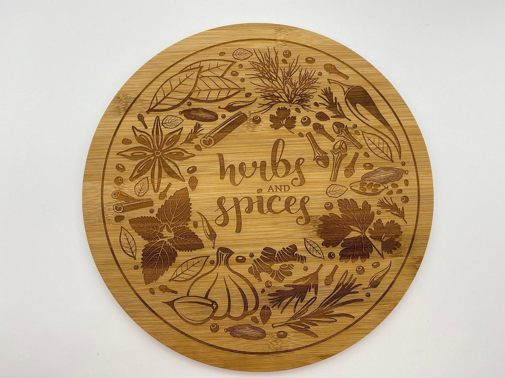 Herbs and Spices  - Cutting Board