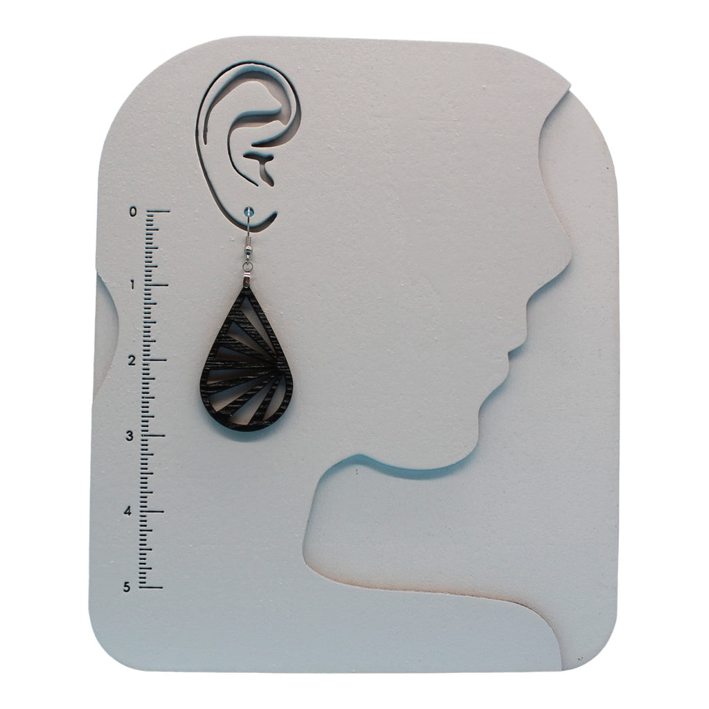 Wood Earrings | Multiple Color Options | Laser Cut