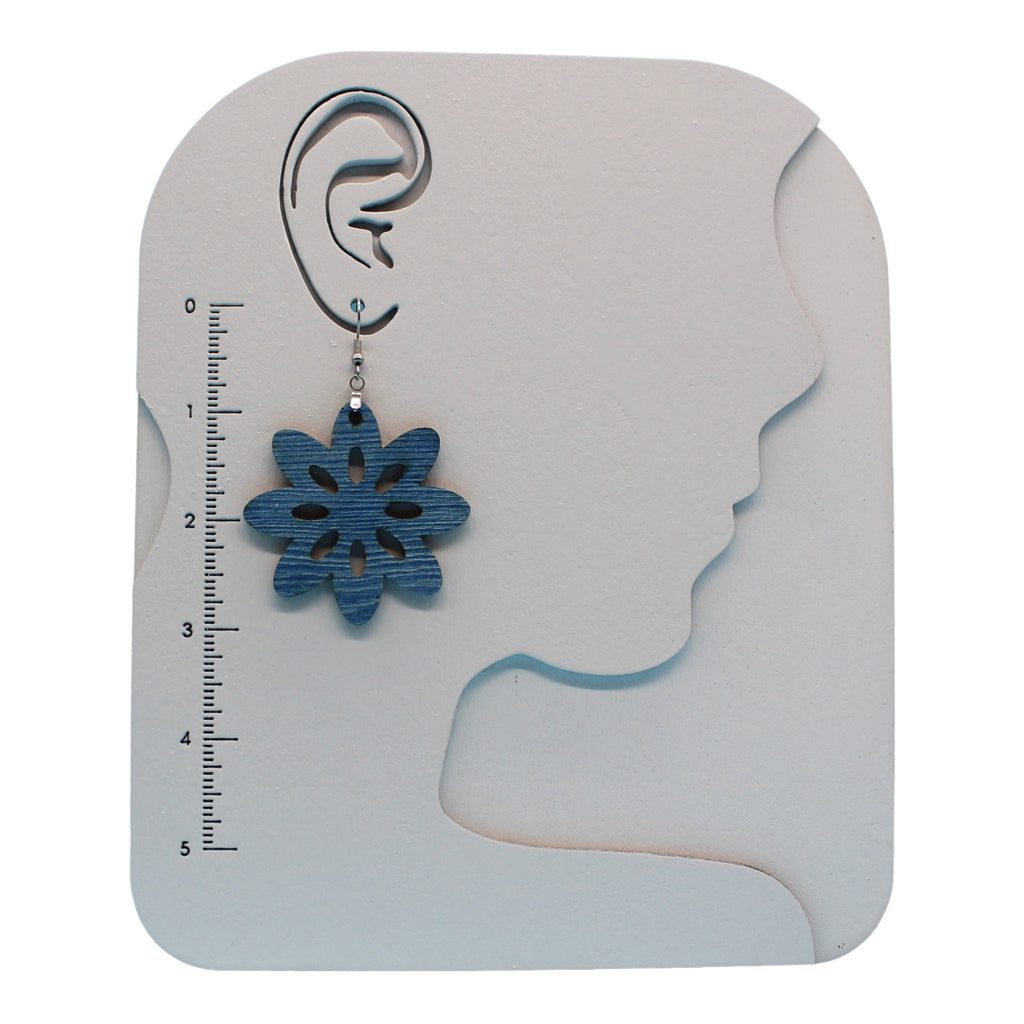 Wood Earrings | Multiple Color Options | Laser Cut