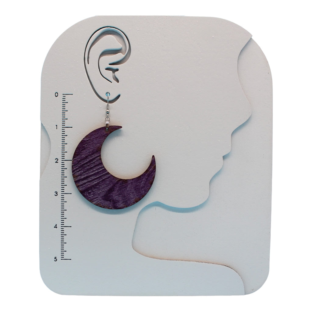 Wood Earrings | Multiple Color Options | Laser Cut