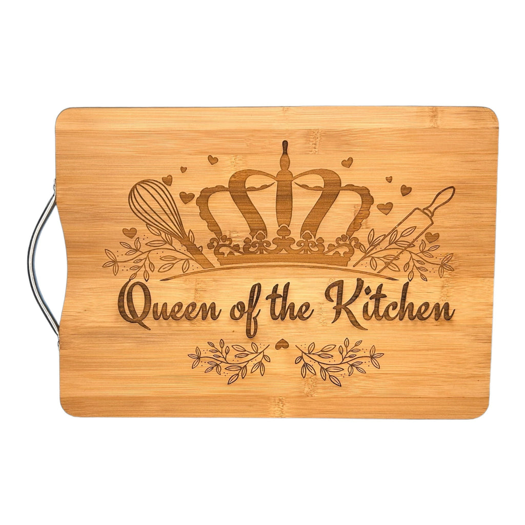 Queen Of The Kitchen | cutting board | bamboo charcuterie board cheese | cheese board