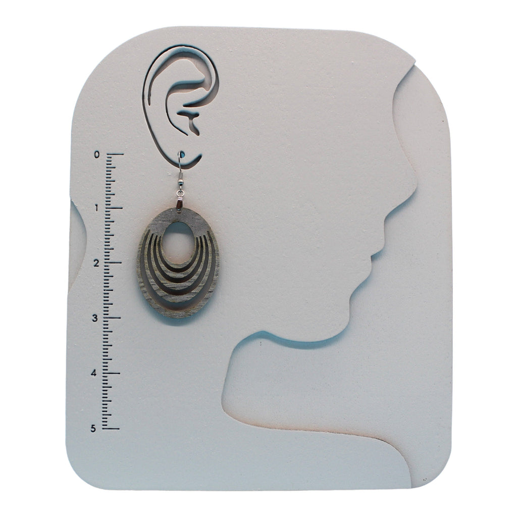 Wood Earrings | Multiple Color Options | Laser Cut