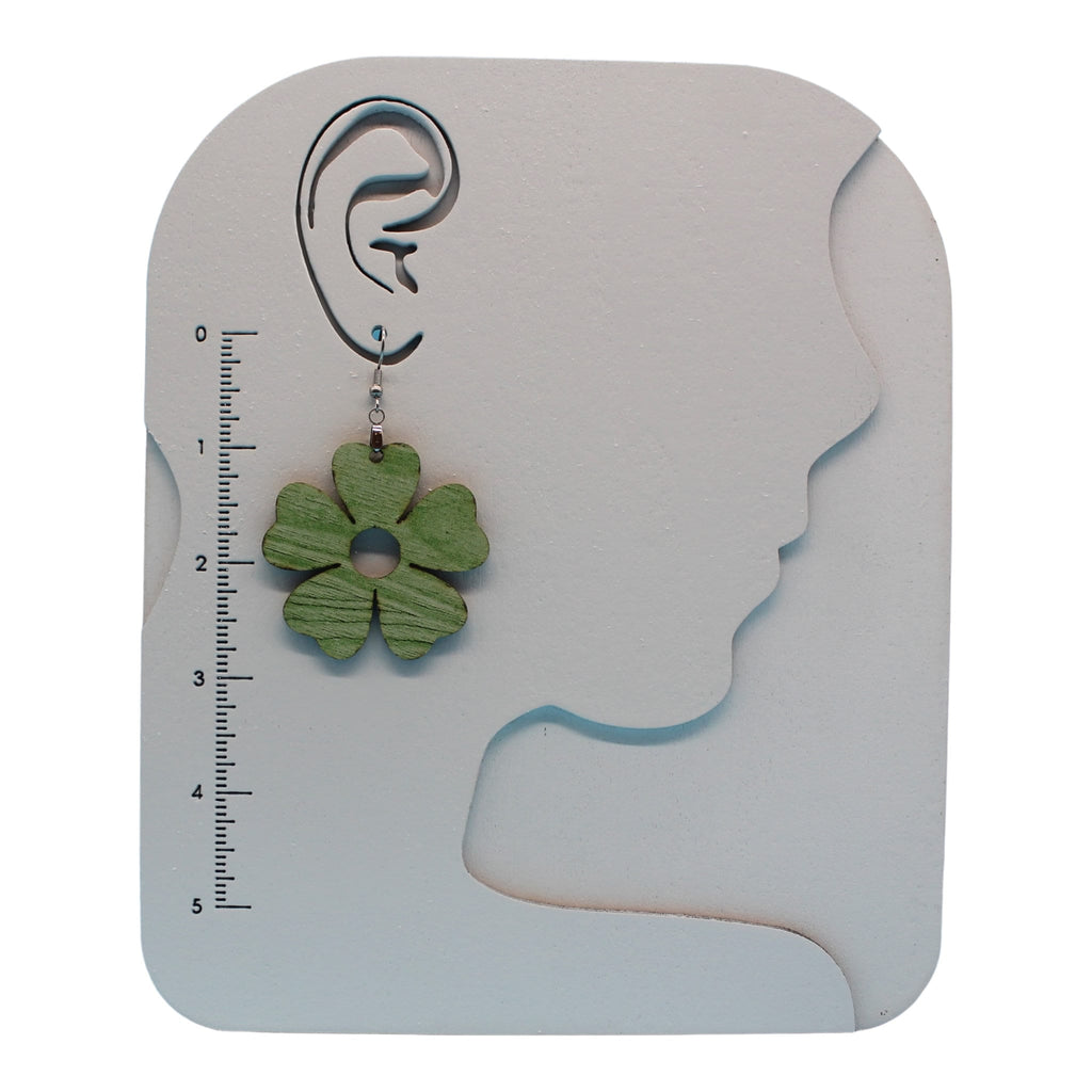 Wood Earrings | Multiple Color Options | Laser Cut