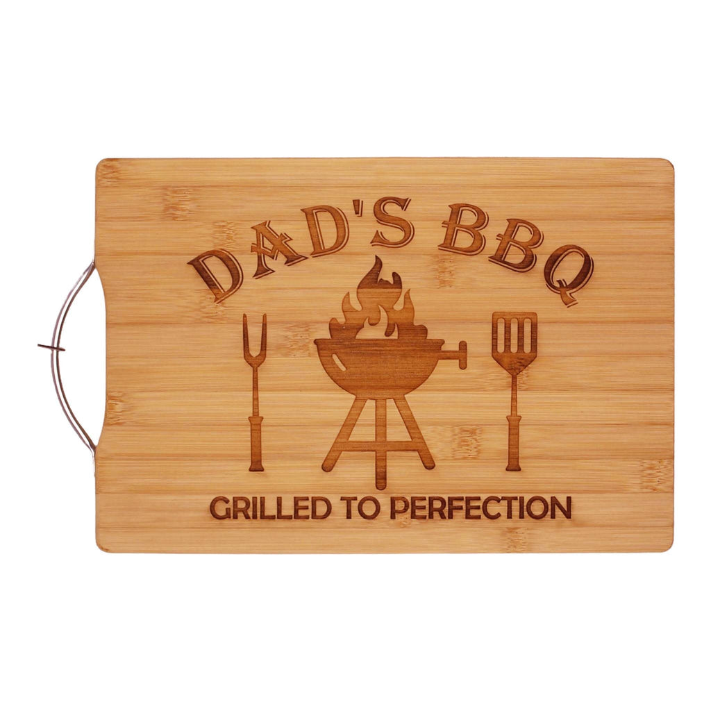 Dads BBQ - Grilled To Perfection - Cutting Board